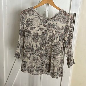 Lucky Brand woman’s blouse size M